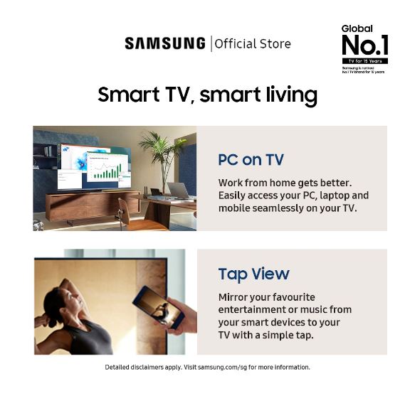 SAMSUNG 65" QA65Q63BAKXXS Q63B QLED 4K Smart TV (2022)