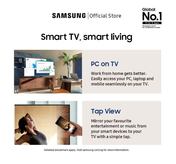 Samsung BU8000 UA43BU8000KXXS 43-Inch Crystal UHD 4K Smart TV (2022)