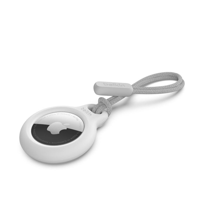 Belkin F8W974btWHT Secure Holder with Key Ring for AirTag | Lion City Company.