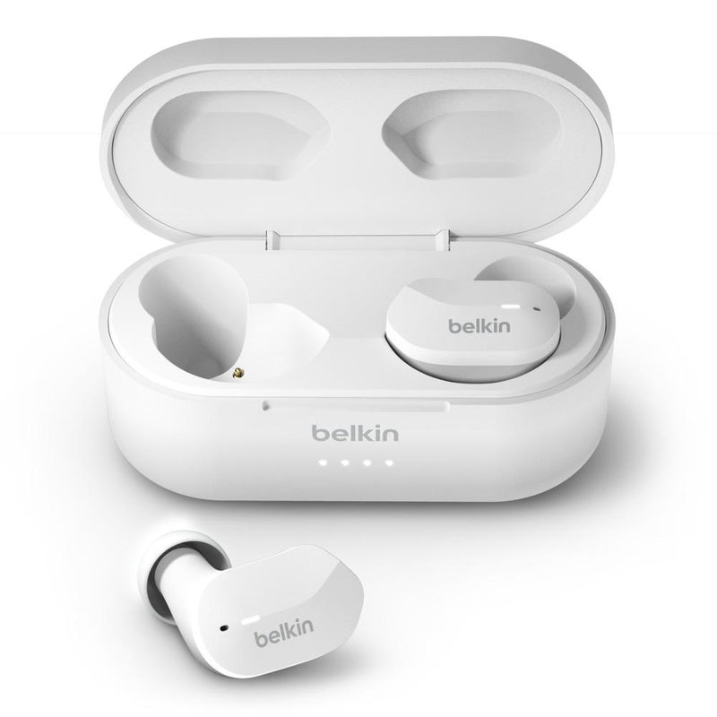 Belkin AUC001btWH True Wireless Earbuds | Lion City Company.