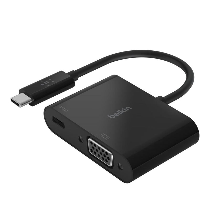 Belkin AVC001btBK USB-C to VGA + Charge Adapter | Lion City Company.