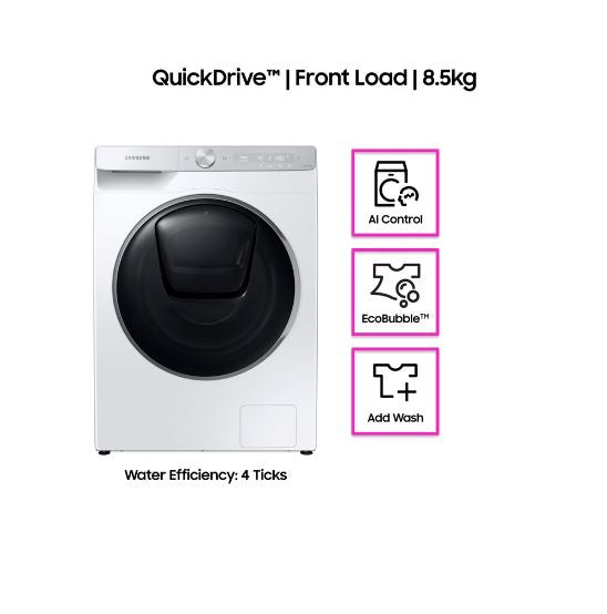 Samsung WW85T954DSH/SP QuickDriveTM 8.5Kg Front Load Washer
